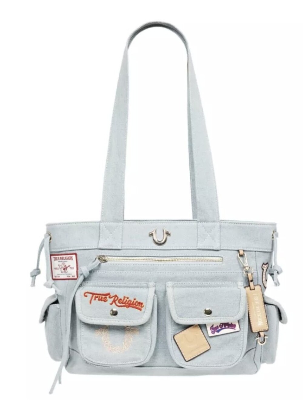 NEW True Religion Denim Crossbody Handbag